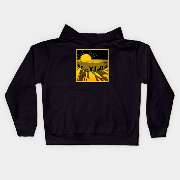Top of the World Kids Hoodie by meantibrann